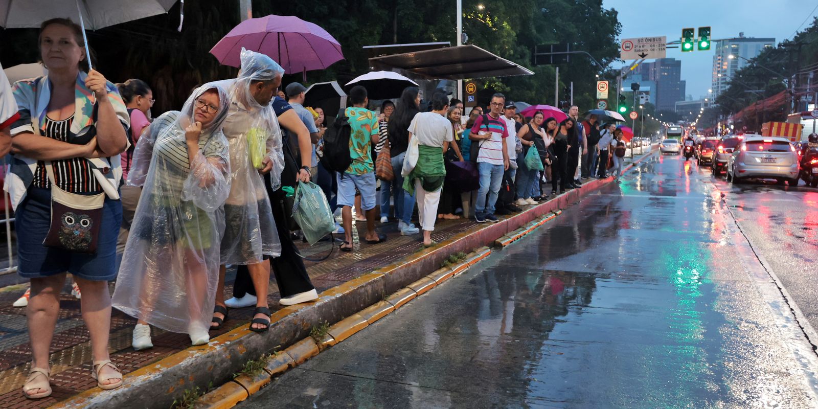 São Paulo tem alerta para chuvas fortes até o próximo domingo