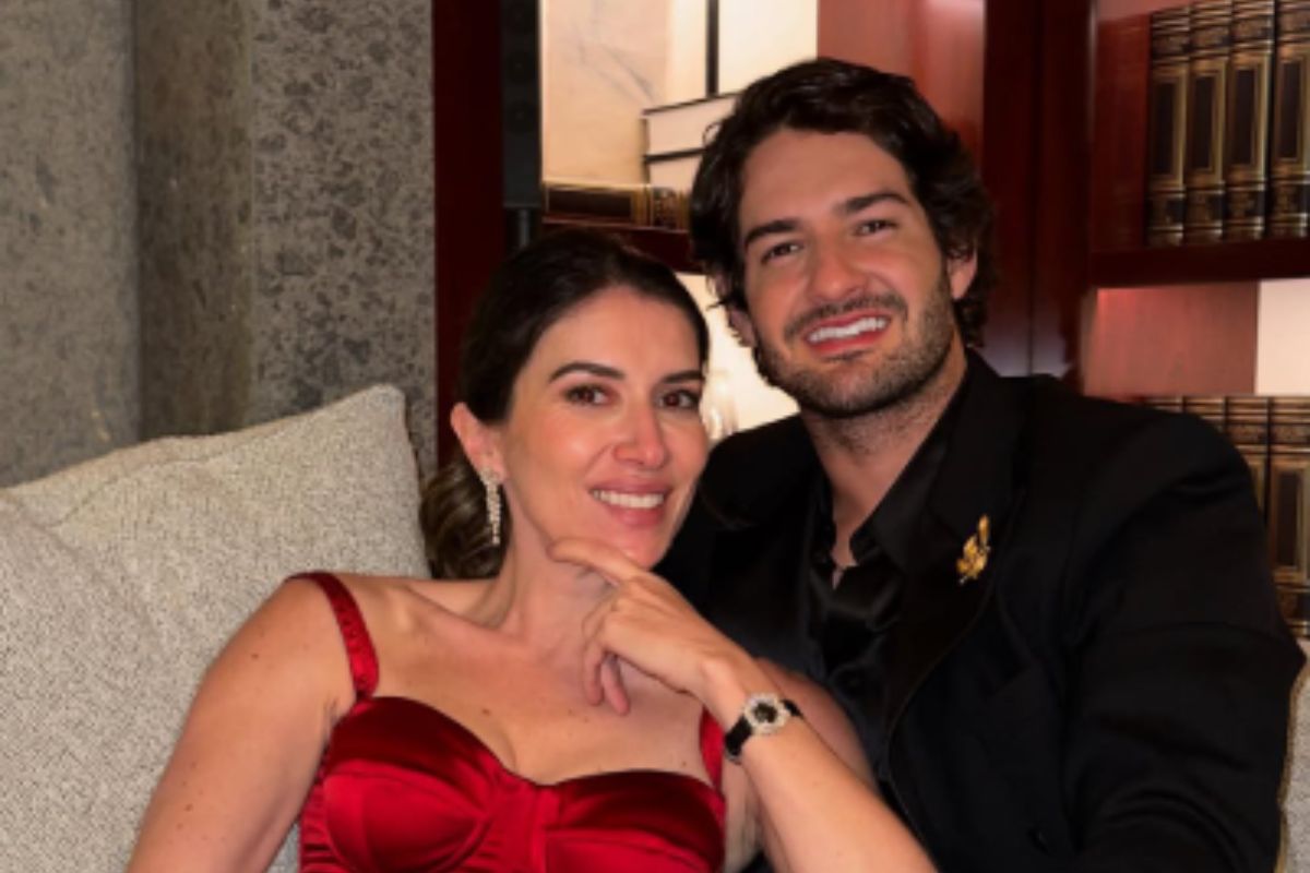 Pato ‘quebra a web’ ao mostra vídeo raro de filho com Rebeca Abravanel