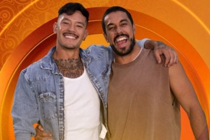 Maike e Gabriel dão a entender que foram convidados para participar do BBB25