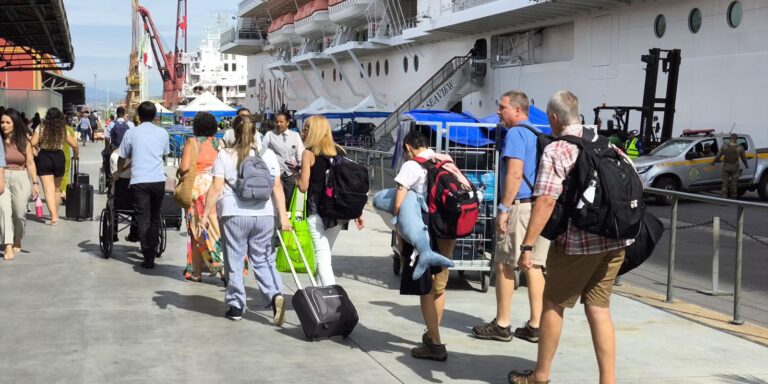 Pier Mauá recebe 43 mil turistas em navios na 2ª quinzena de janeiro