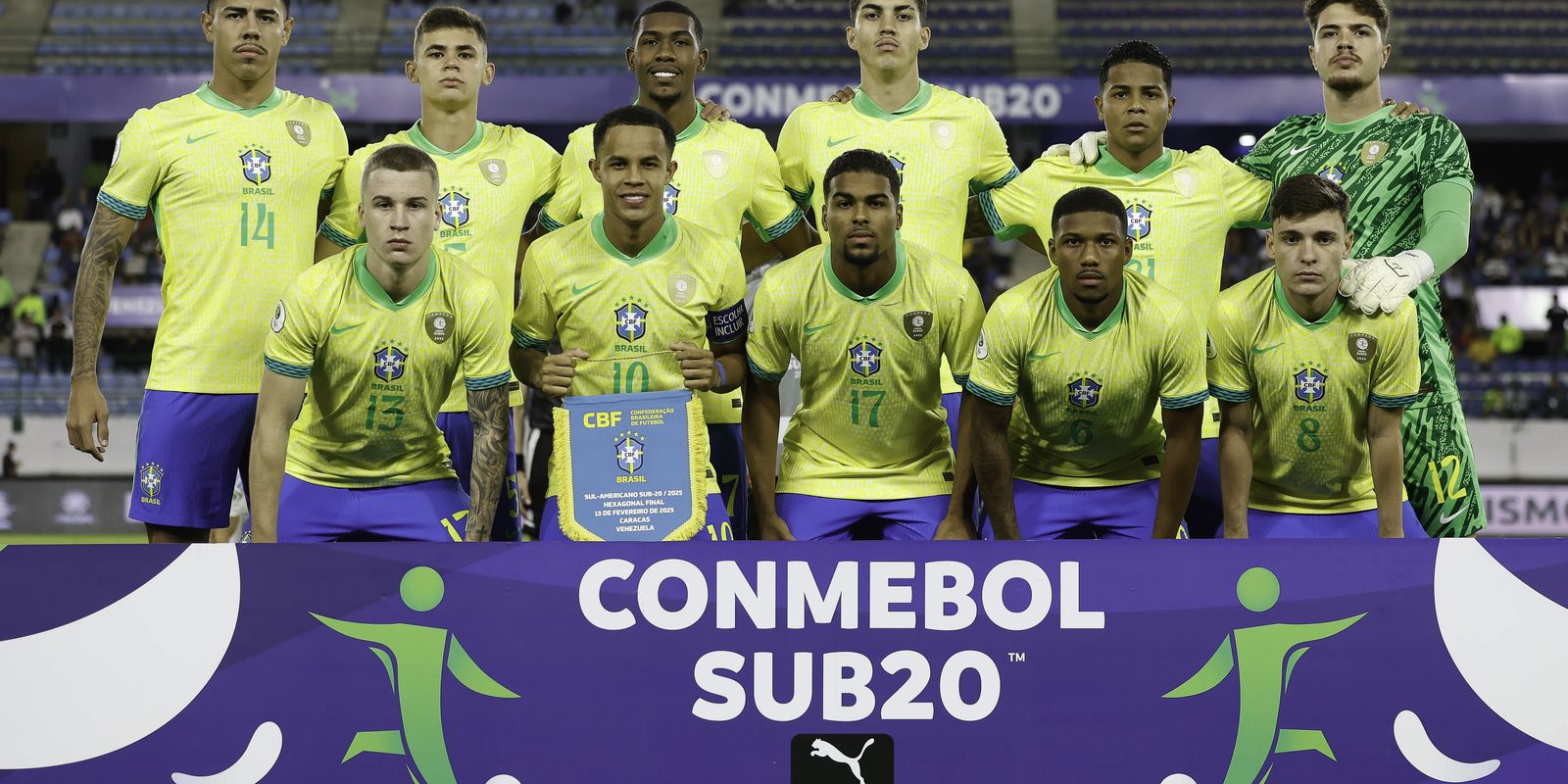 Sul-Americano Sub-20: Brasil arranca empate com a Argentina