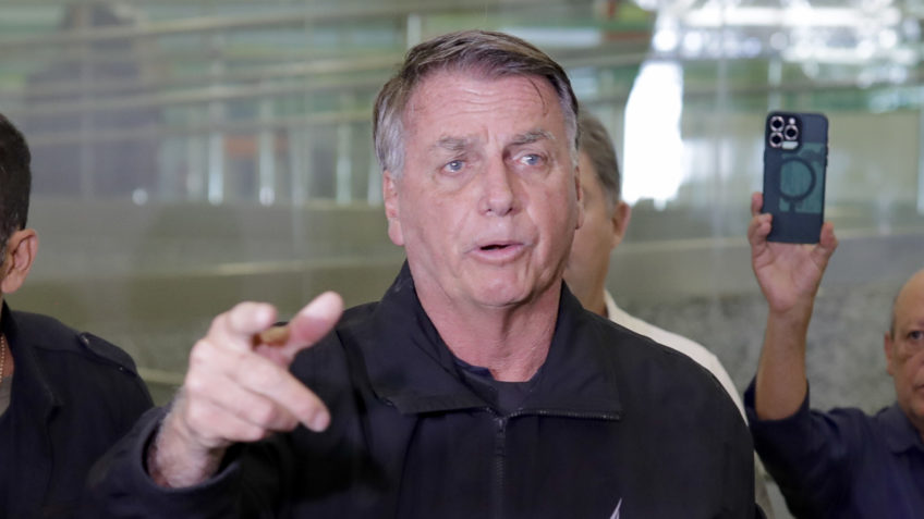 Bolsonaro elogia Motta após fala sobre 8 de Janeiro