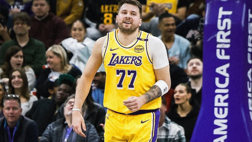 Estreia de Luka Dončić no Lakers impulsiona audiência da ESPN