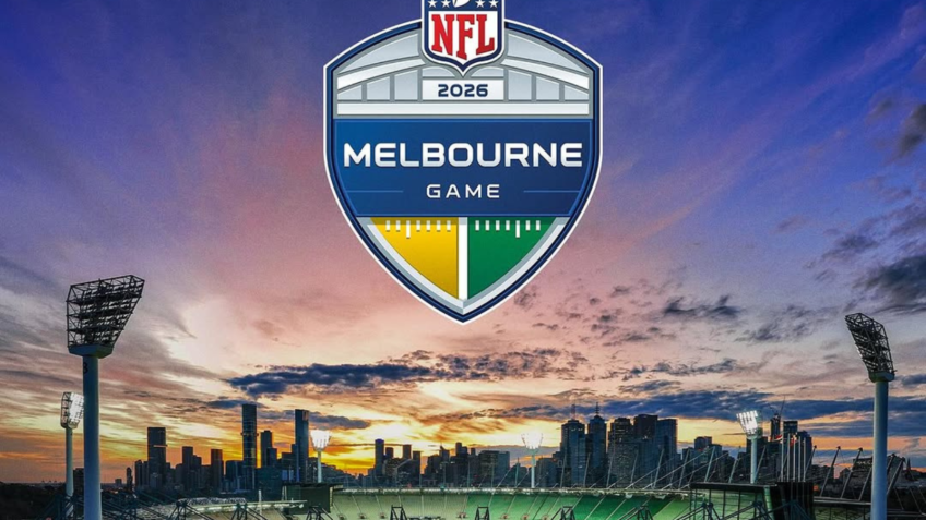 NFL anuncia 1º jogo em Melbourne para 2026