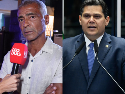 Romário opina sobre Davi Alcolumbre, novo presidente do Senado: “Cara trabalhador”