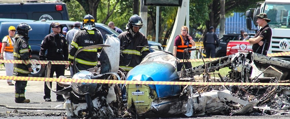 Piloto do avião que caiu em SP pediu ‘retorno imediato’ ao aeroporto Campo de Marte