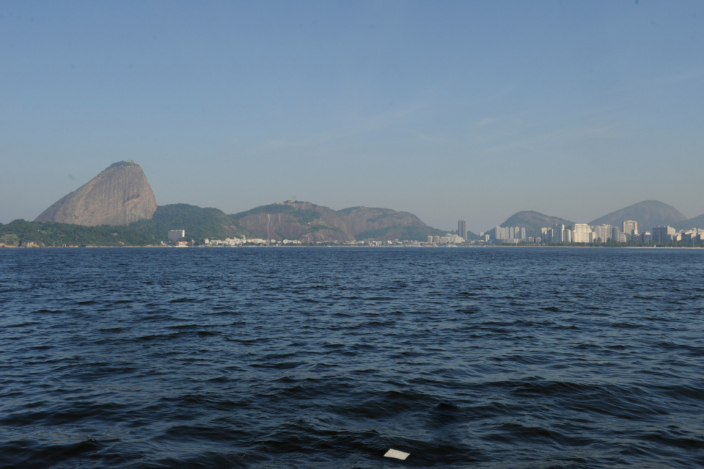 Incêndio em fábrica de óleo causa vazamento na Baía de Guanabara