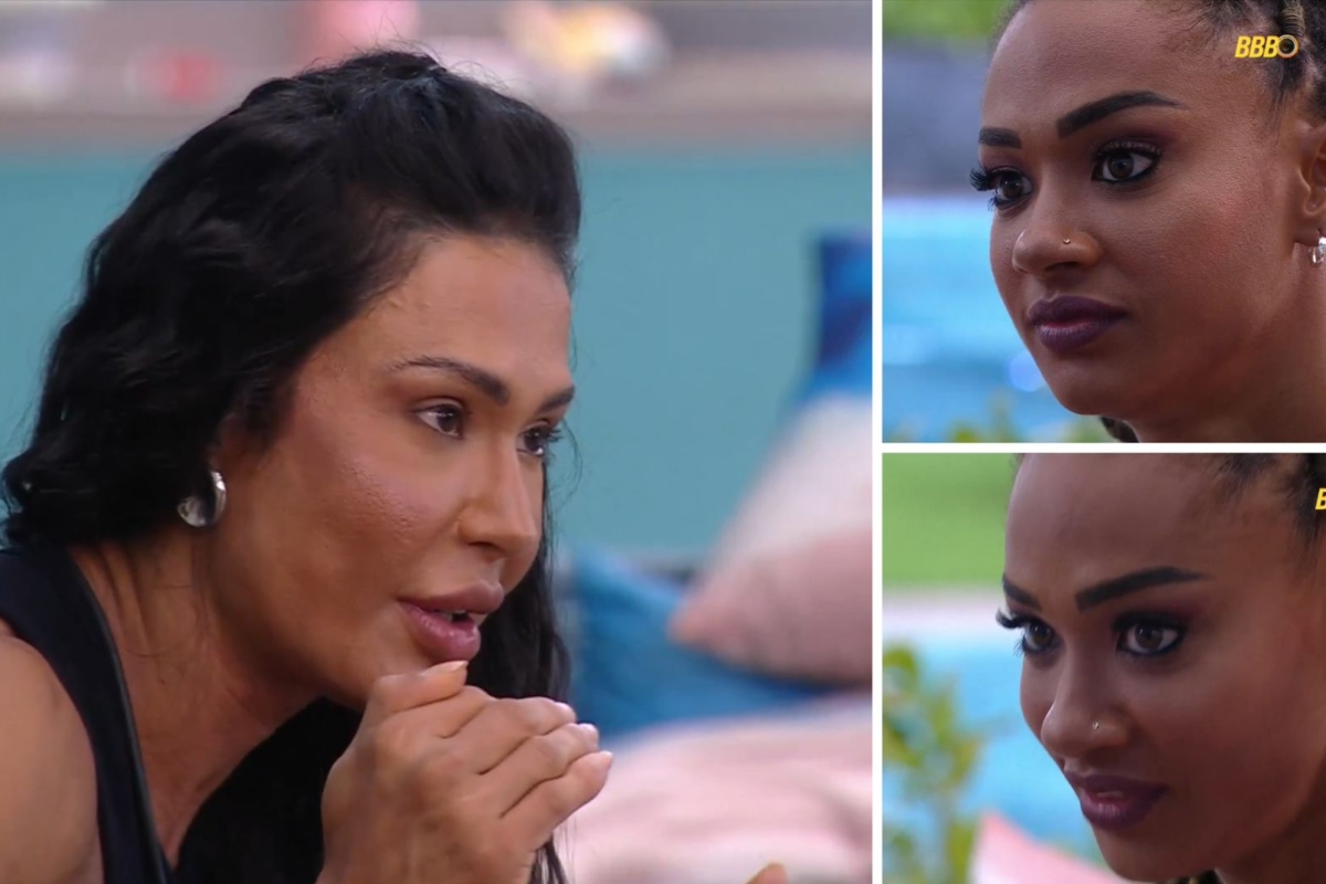 BBB 25: ‘Querendo virar a casaca’, afirma Aline sobre Gracyanne