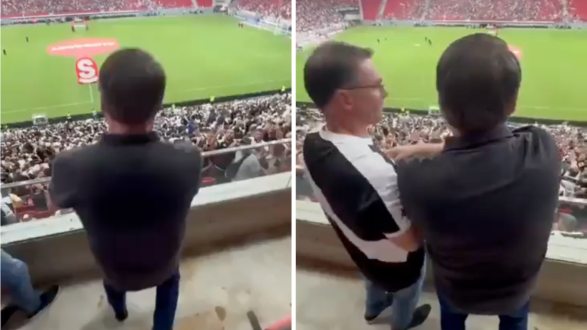 Bolsonaro é vaiado durante jogo no Mané Garrincha