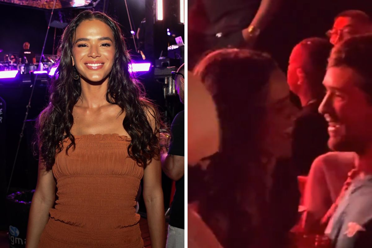 Bruna Marquezine e João Guilherme curtem o ‘Ensaios de Anitta’