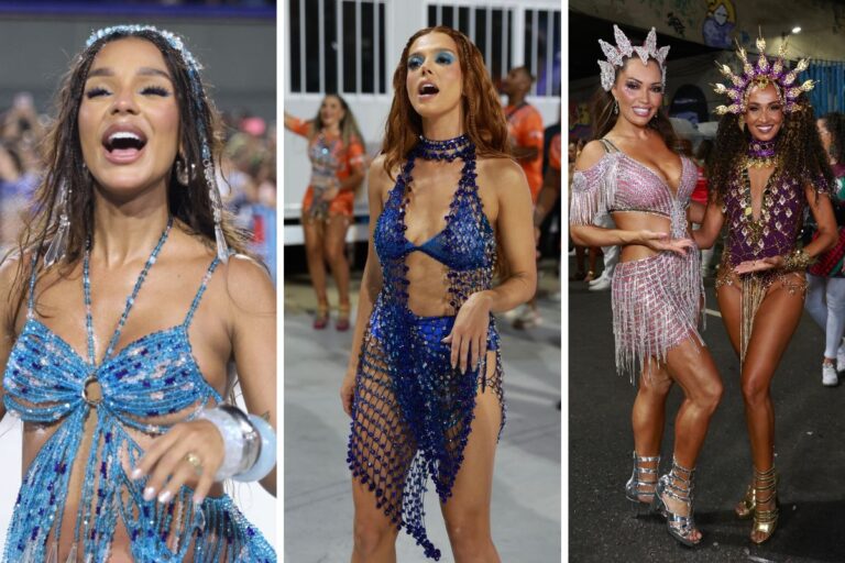 Carnaval 2025: Rainha e musas brilham em ensaios no Rio. Fotos!