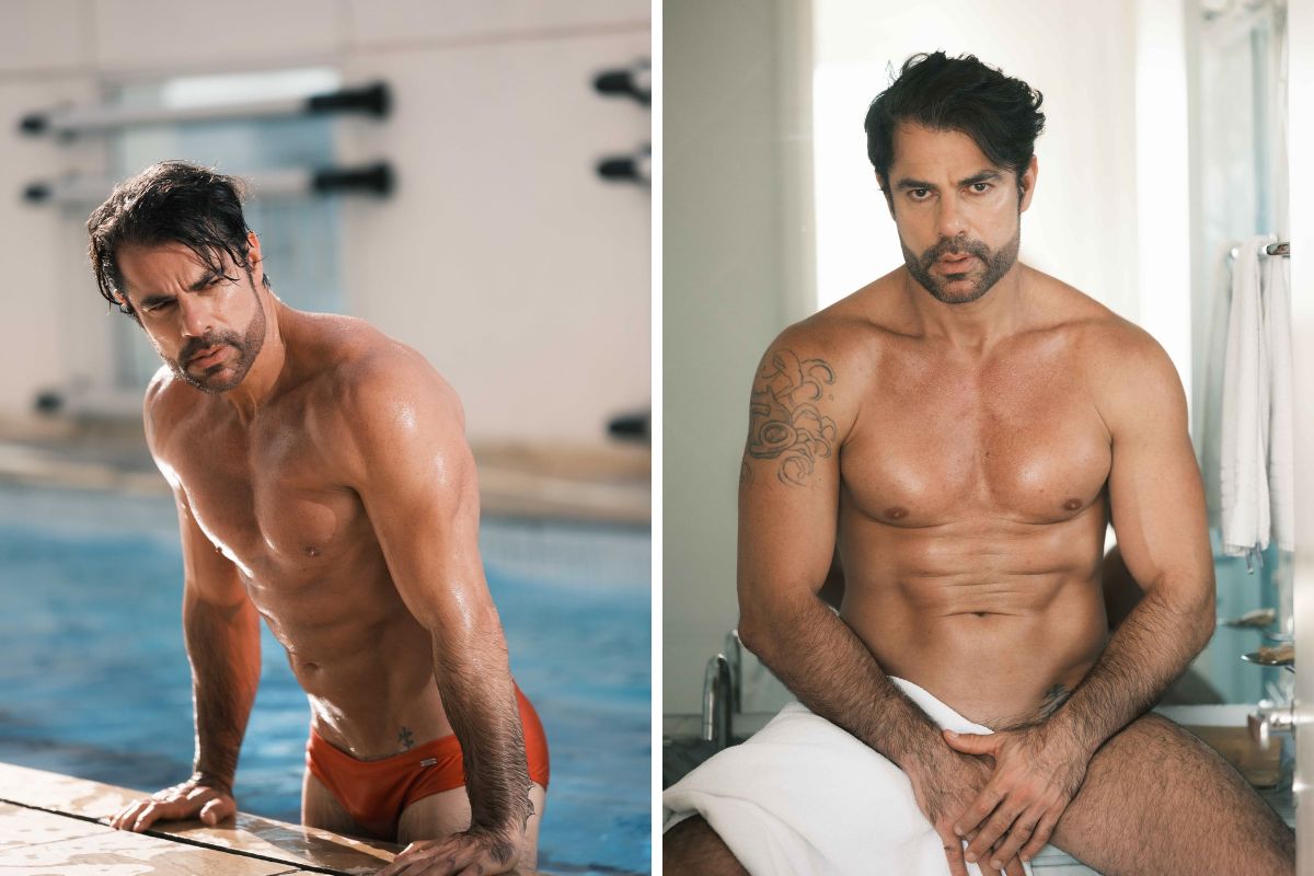 Bruno Pacheco posa para ensaio sensual