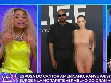 Cariucha dá esporro em Kanye West após nudismo no Grammy: “Narcisista abusador”