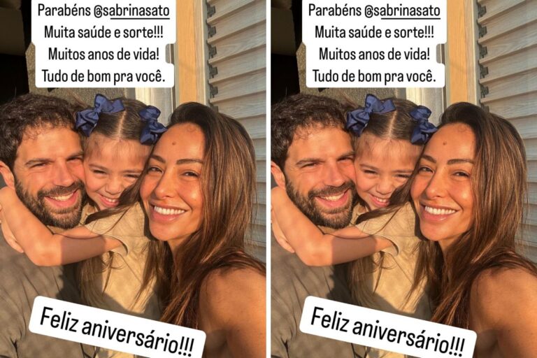 Sabrina Sato faz aniversário e ganha parabéns do ex, Duda Nagle