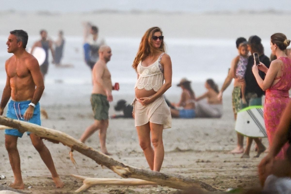 Gisele Bündchen postou reflexão sobre felicidade antes do nascimento do filho