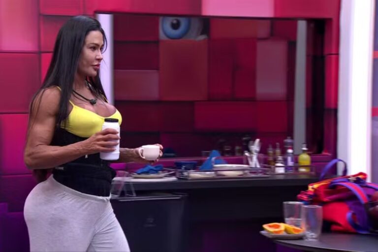 Gracyanne vira ‘come-come’ no Quarto Secreto do BBB 25