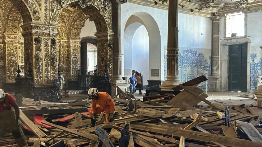 Iphan inicia recuperação emergencial da “Igreja do Ouro”, na Bahia