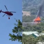 Bombeiros do Rio usam água do mar para controlar incêndio nos Estúdios Globo