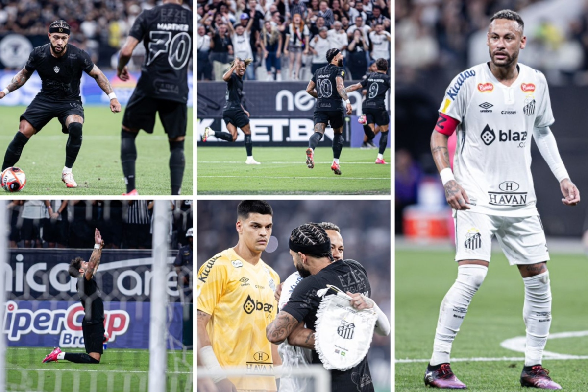 Corinthians vence o Santos e Record supera audiência do BBB 25