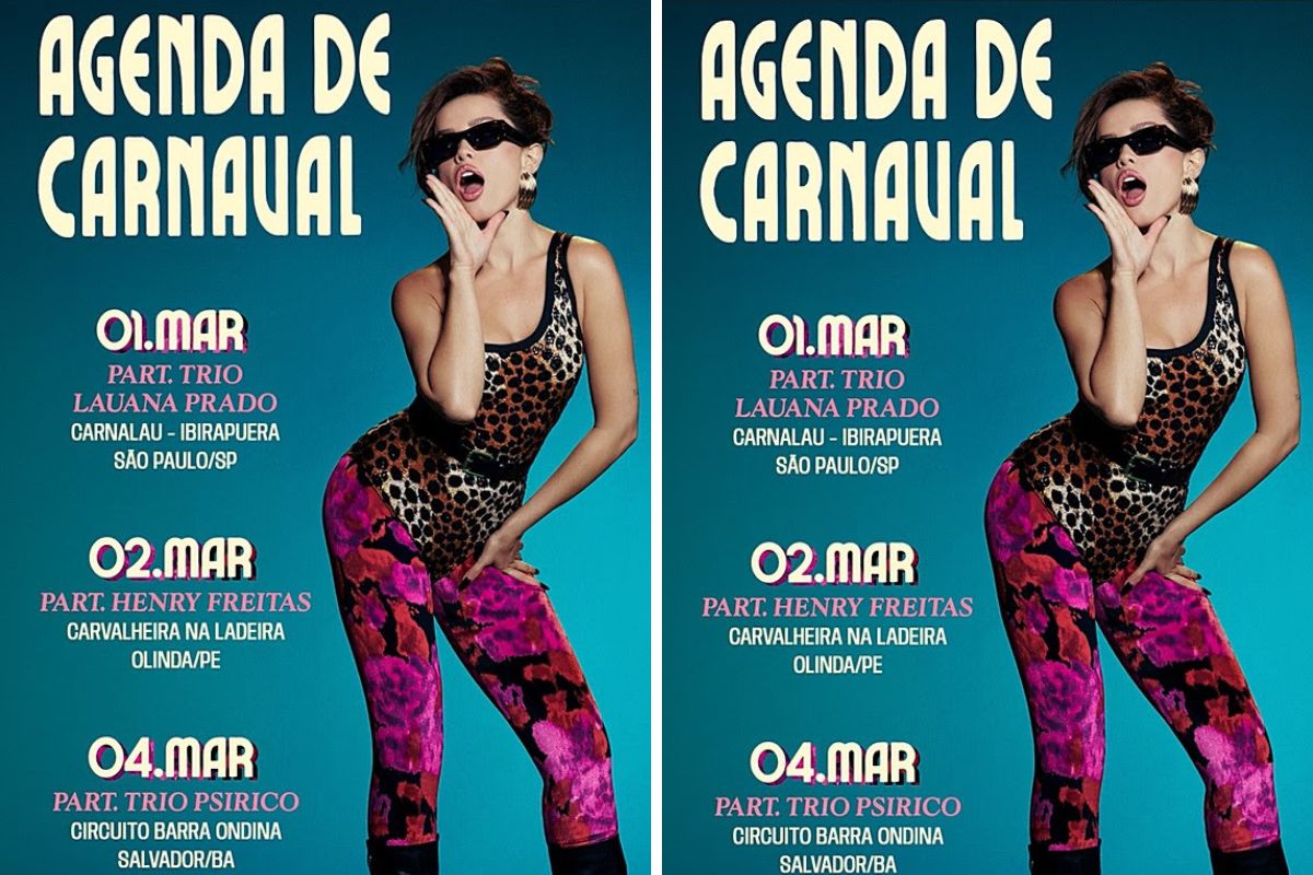 Juliette anuncia agenda de Carnaval