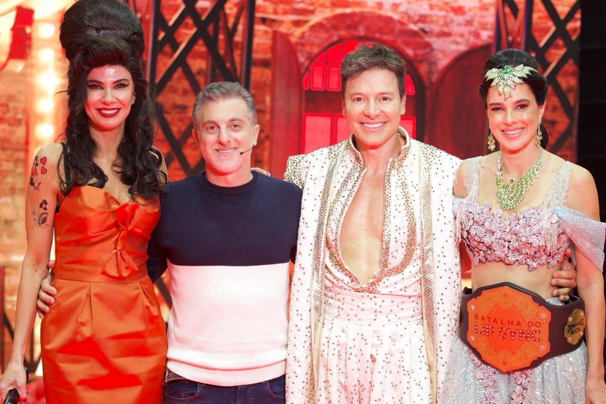 Rodrigo Faro brilha no Lip Sync e vence Luciana Gimenez