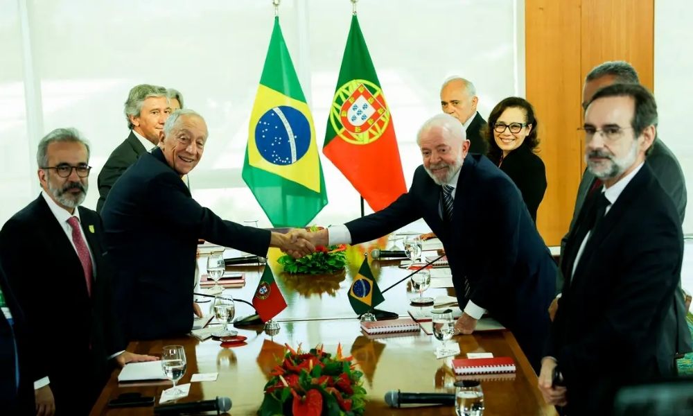 Lula e presidente de Portugal se reúnem em Brasília para fortalecer relações bilaterais