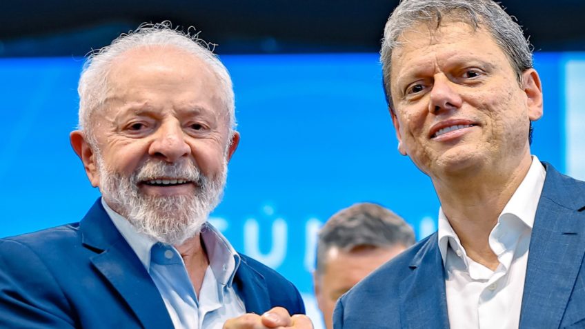 Tarcísio elogia parceria com Lula: “Conta comigo”