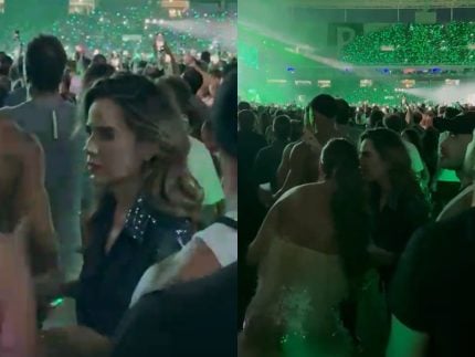 Wanessa vai ao show de Shakira sem Dado; amigos falam em término