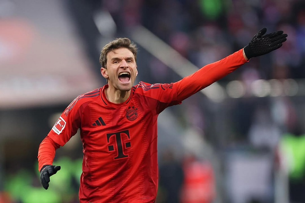 Thomas Müller ironiza favoritismo do Leverkusen sobre o Bayern: ‘Somos os azarões absolutos’