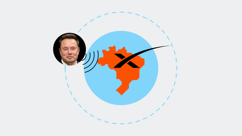 Starlink, de Musk, dobra número de clientes no Brasil em 1 ano