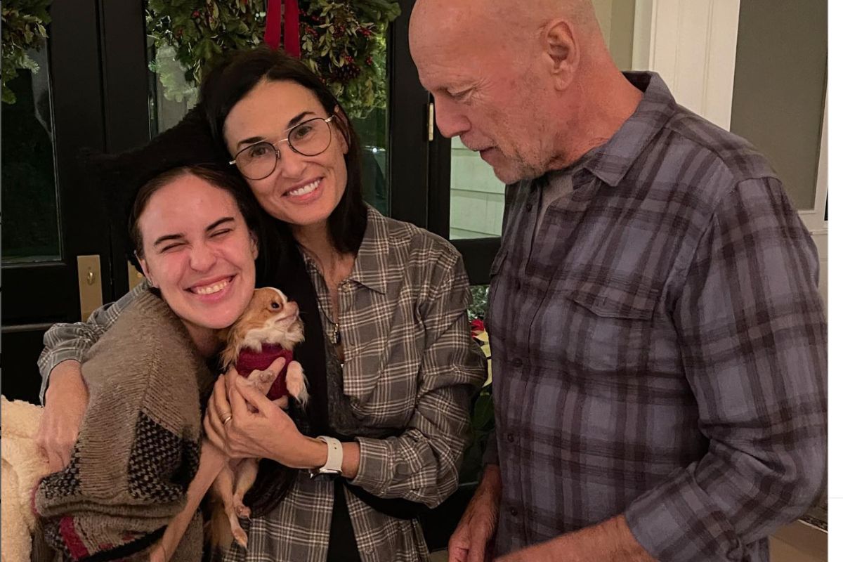 Demi Moore visita Bruce Willis: ‘Sempre seremos família’