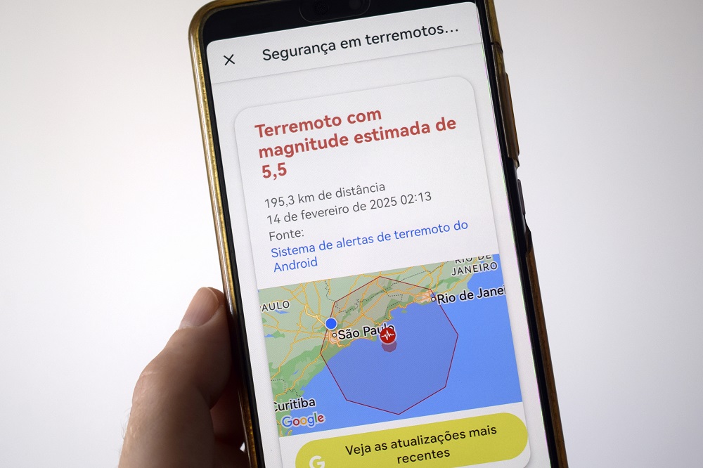 Google pede desculpa após alerta falso de terremoto no Brasil