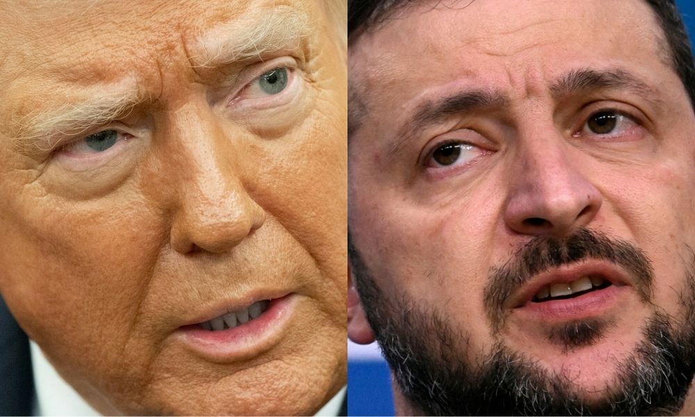 Donald Trump recebe Zelensky na Casa Branca