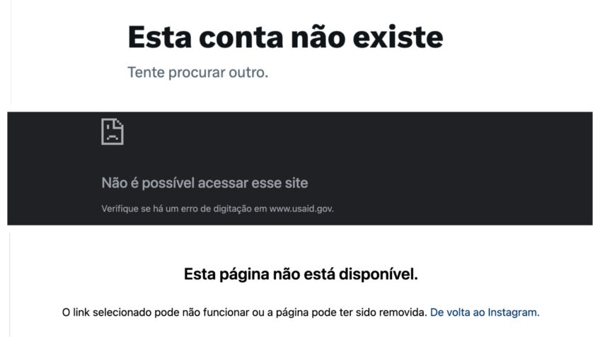 Trump coloca funcionários da USAID em licença e site da agência sai do ar