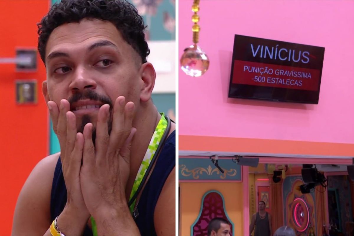 BBB 25: Vinícius leva punição gravíssima após ‘acidente’