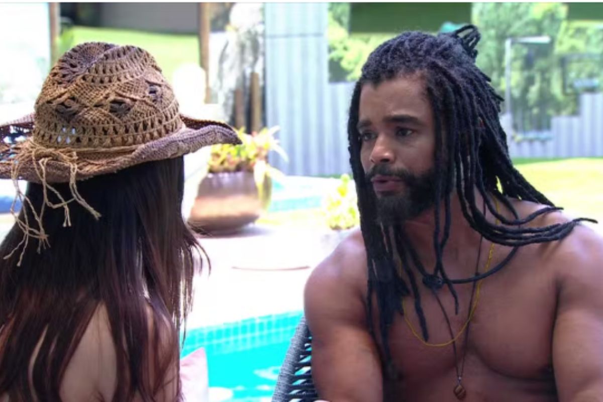 BBB 25: Diogo confronta Vitória e diz que ‘só ficou com Aline’