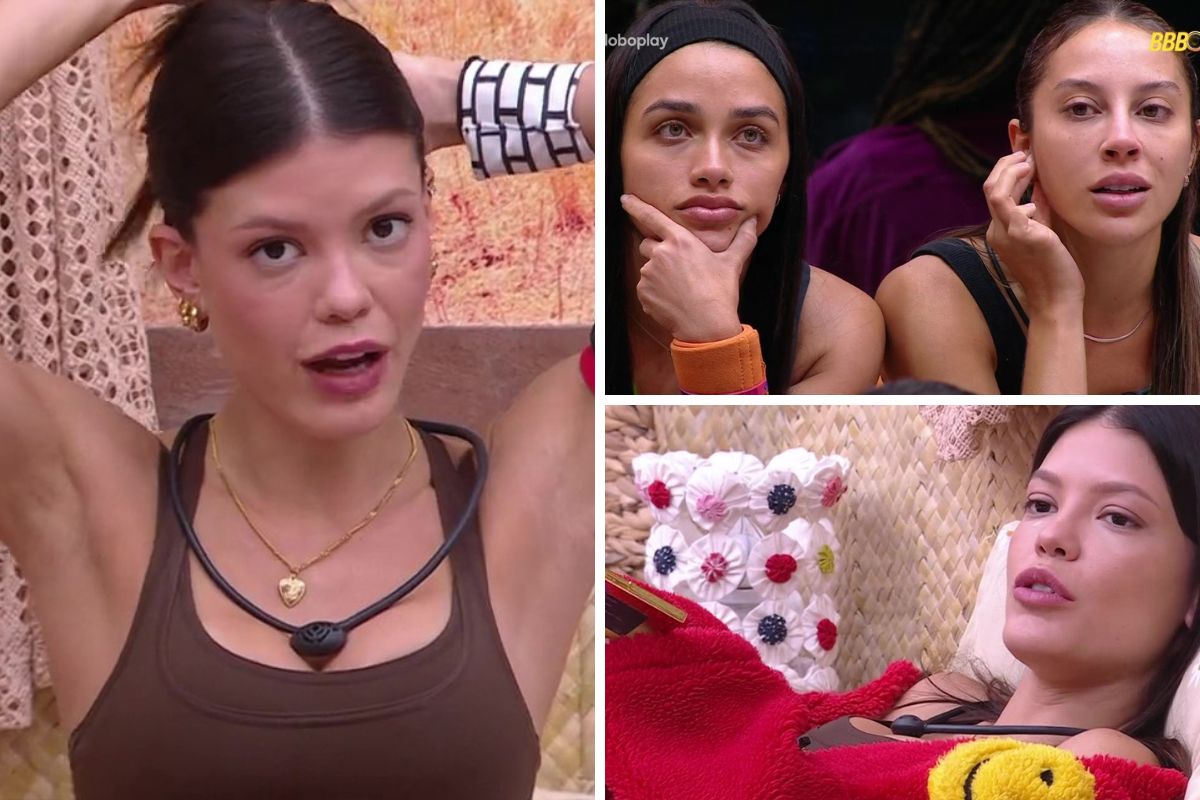 BBB 25: Vitória diz que Eva e Renata são ‘protegidas pela branquitude’