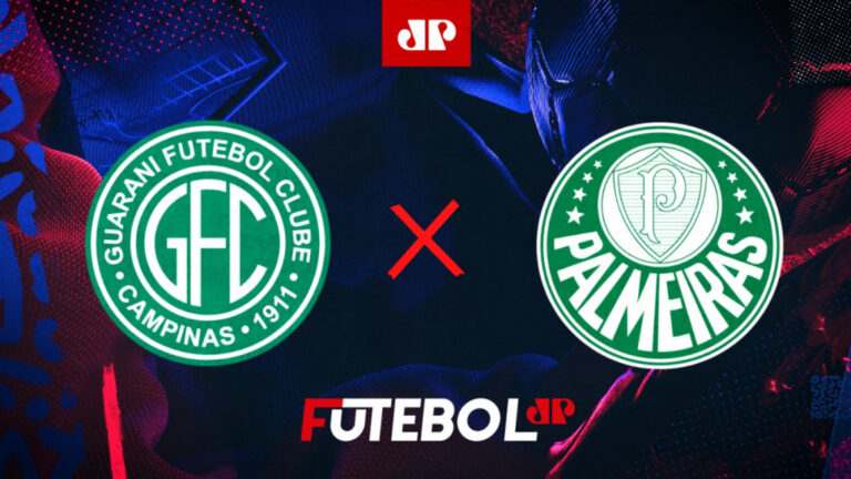 Guarani x Palmeiras: confira a transmissão da Jovem Pan ao vivo