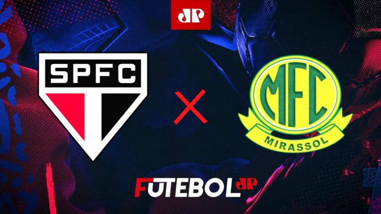 São Paulo x Mirassol: confira a transmissão da Jovem Pan ao vivo