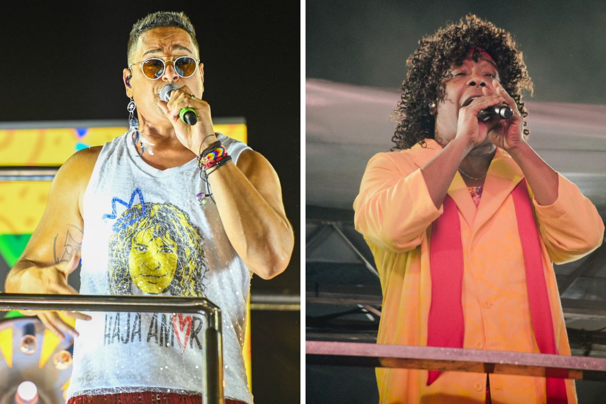 Xanddy e Márcio Victor homenageiam Luiz Caldas em Salvador