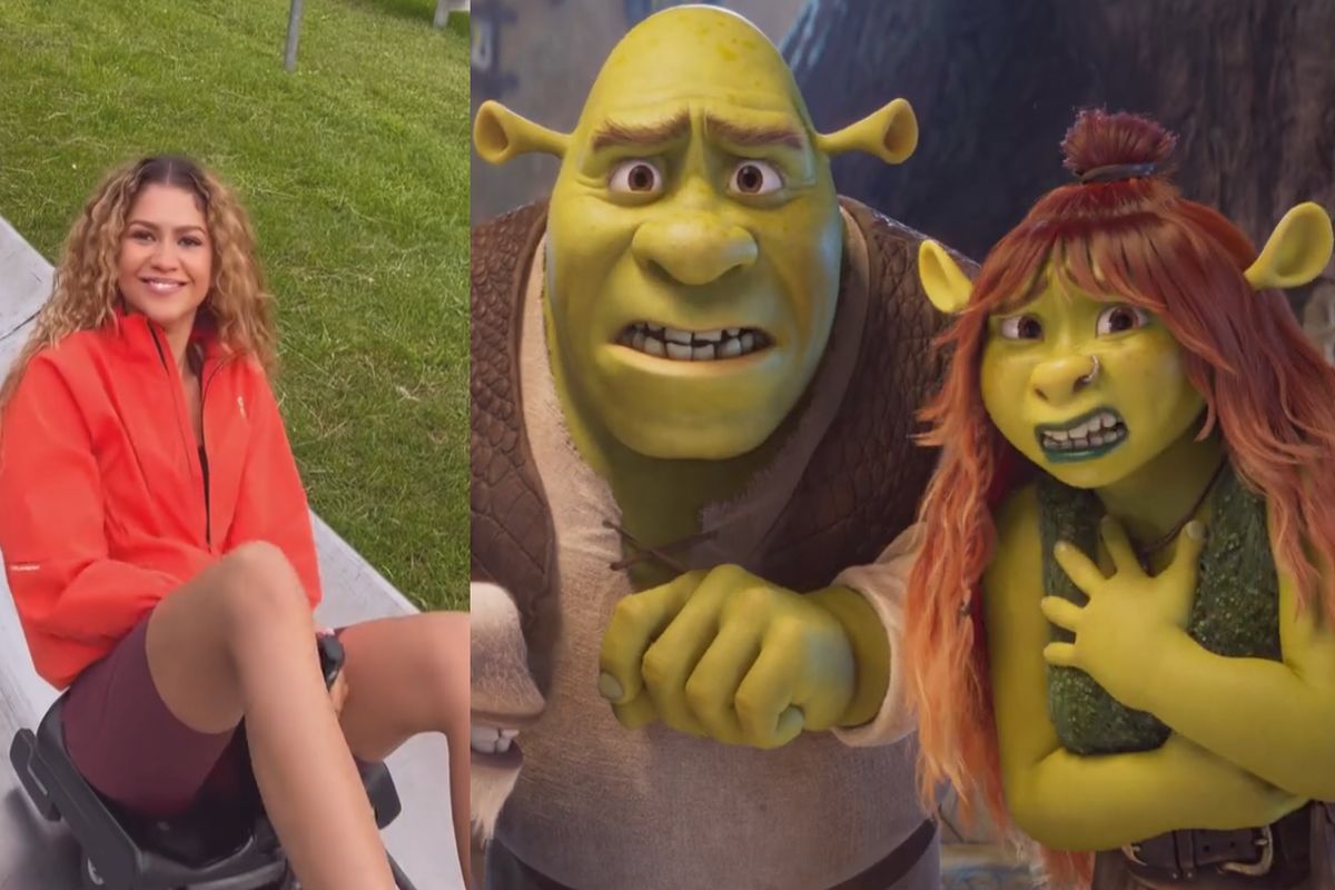 Zendaya adentra o mundo de ‘Shrek’ na nova Era da franquia