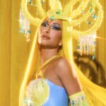 Sabrina Sato abre o Carnaval do Rio com look em homenagem a Fernanda Torres no Oscar