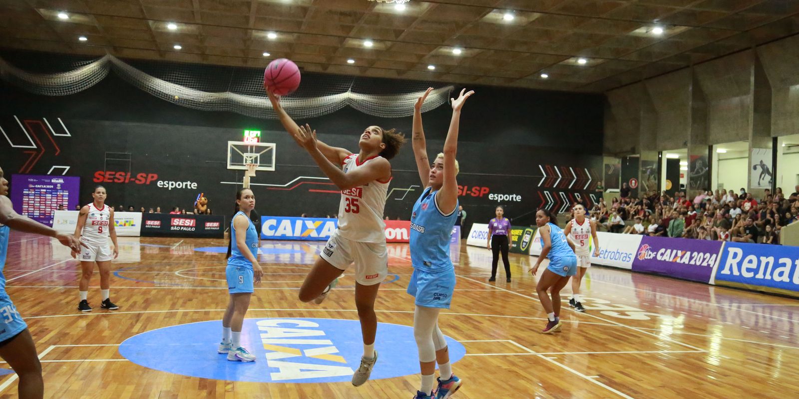 Basquete Feminino: TV Brasil exibe neste domingo Ourinhos/AOBE e SESI