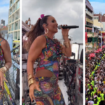 Ivete Sangalo abre bloco Coruja e leva público à locura no terceiro dia do Carnaval de Salvador