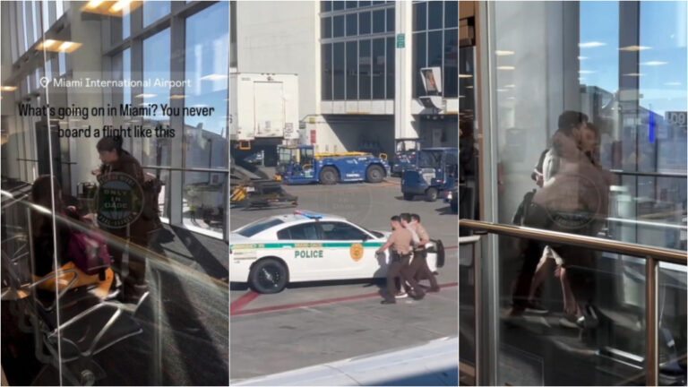 Casal brasileiro é detido no aeroporto de Miami após discussão com empresa aérea