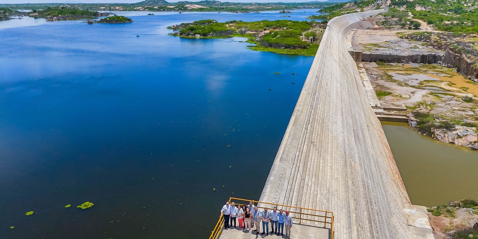 Lula inaugura nova barragem da transposição do São Francisco no RN