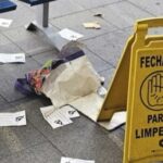 Explosão no Terminal Pinheiros espalhou bilhetes políticos pelo local