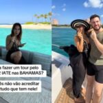 Maíra Cardi aproveita viagem luxuosa nas Bahamas e faz tour pelo local