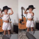 Maria Alice encanta ao imitar Leonardo: “Eu sou o vovô Leo”