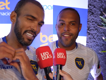 Richarlyson e Alecsandro celebram laços familiares no Showbol 2025: “Muito amor”